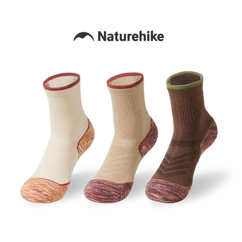 Naturehike Socks Sports Hygros - Wool Hiking Sock บทวิจารณ์และราคา