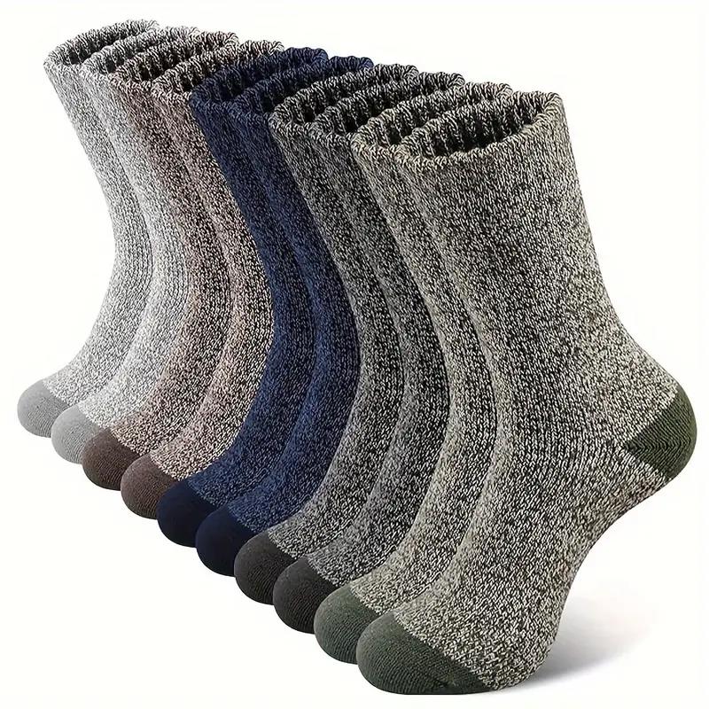 5 Pairs Merino Wool Socks For  - Wool Hiking Sock บทวิจารณ์และราคา
