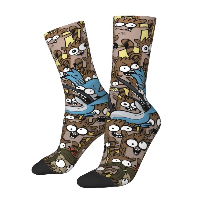Custom R-Regular Show Dress So - Dress Sock Men บทวิจารณ์และราคา