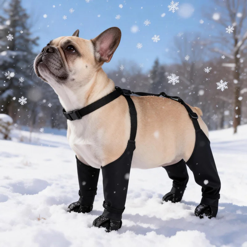 Waterproof Dog Boots Anti-Slip - Wool Hiking Sock บทวิจารณ์และราคา