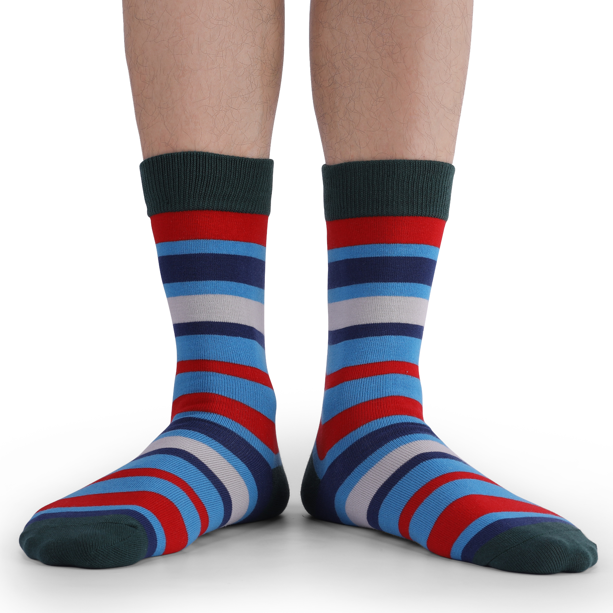 5Pairs Mens Fun Dress Socks, P - Cotton Crew Sock Pack บทวิจารณ์และราคา