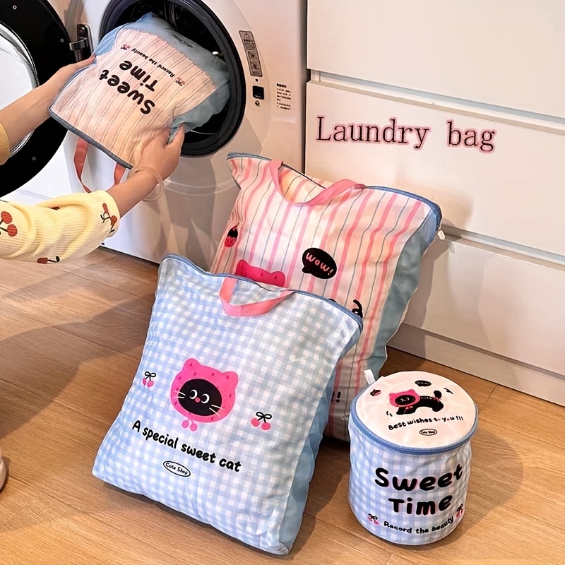 Cute Cat Panda Laundry Bag, Du - Sock Organizer Tray บทวิจารณ์และราคา
