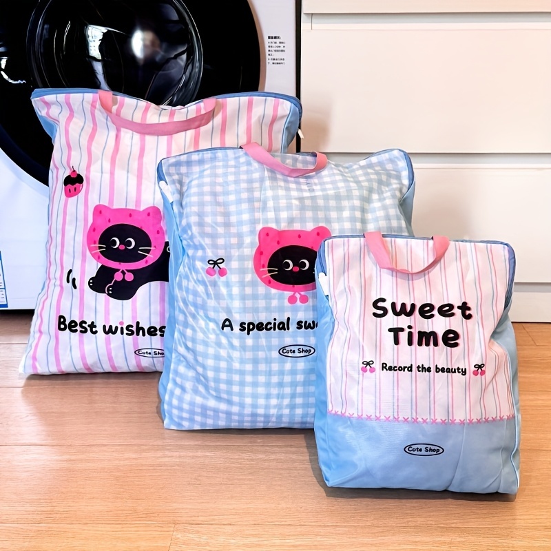 Cute Cat Panda Laundry Bag, Du - Sock Organizer Tray บทวิจารณ์และราคา
