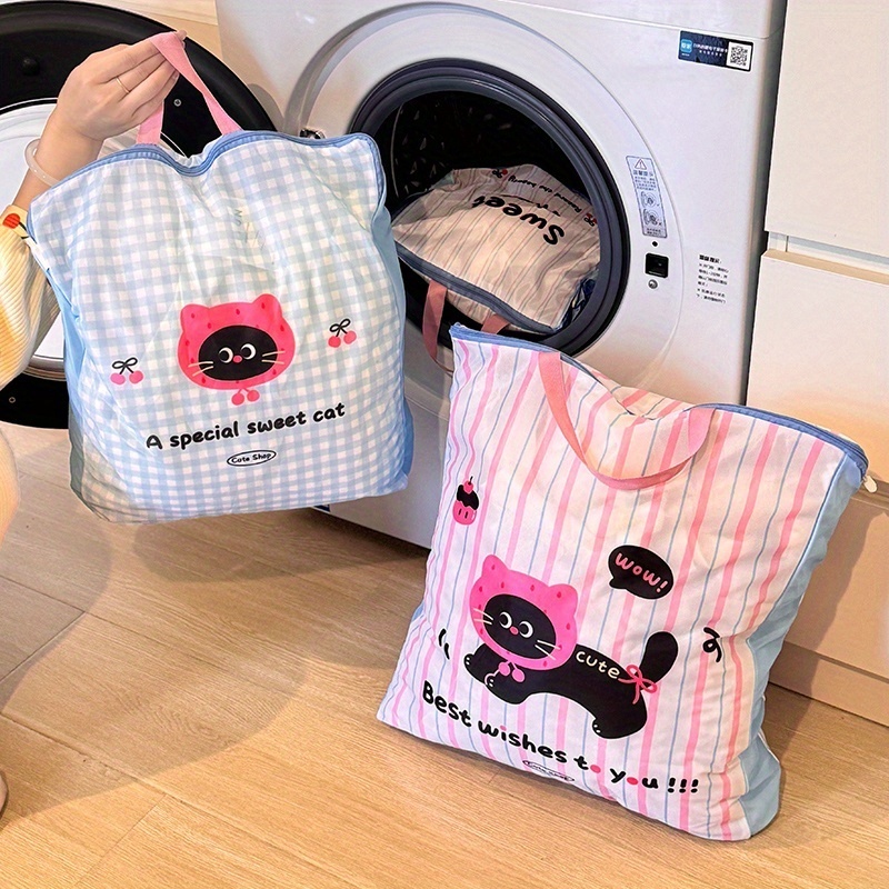 Cute Cat Panda Laundry Bag, Du - Sock Organizer Tray บทวิจารณ์และราคา