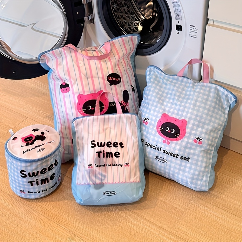 Cute Cat Panda Laundry Bag, Du - Sock Organizer Tray บทวิจารณ์และราคา