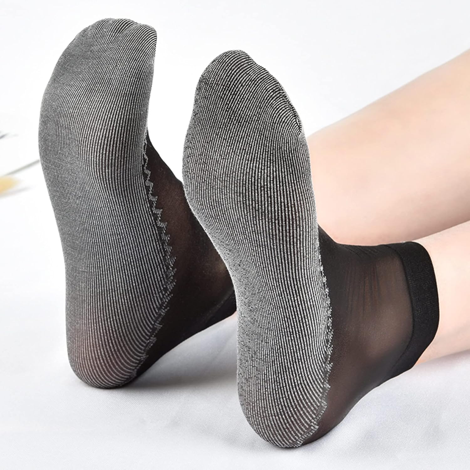 10/20 Pairs Silky Nylon soft & - Silk Sock Bamboo บทวิจารณ์และราคา