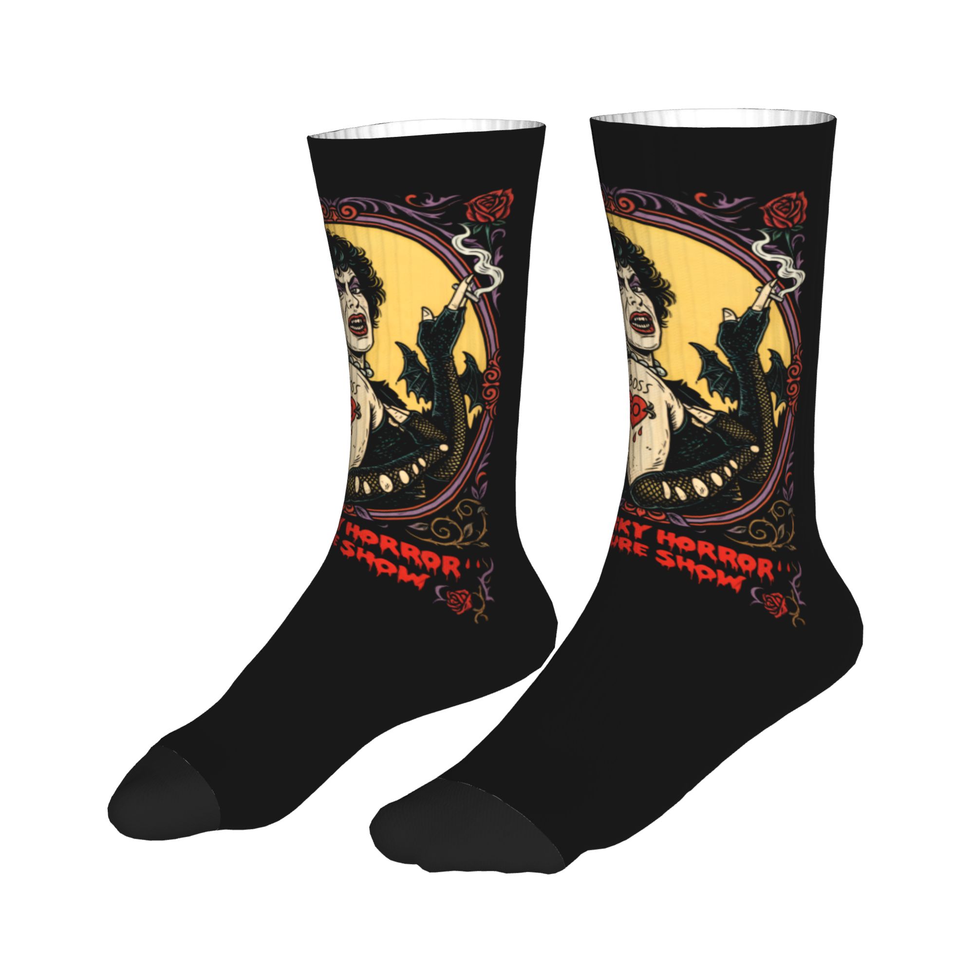 Fun Printed The Rockys Horror  - No Show Sock Women บทวิจารณ์และราคา