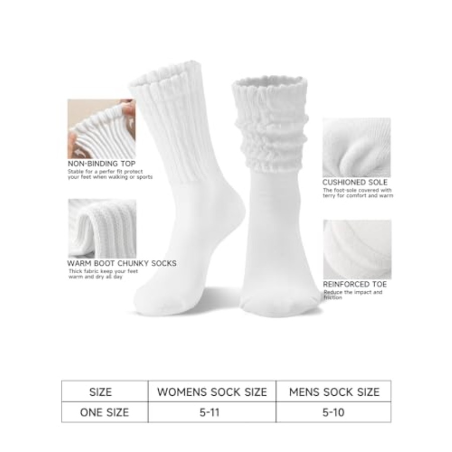 HAVE A TREE 3-6 Pack Women's S - Boot Sock Slouchy บทวิจารณ์และราคา
