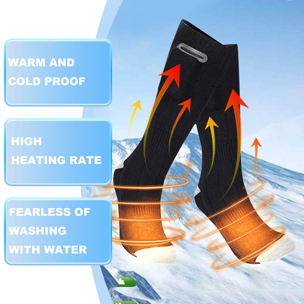 Heat Battery Electric Heated S - Thermal Sock Winter บทวิจารณ์และราคา