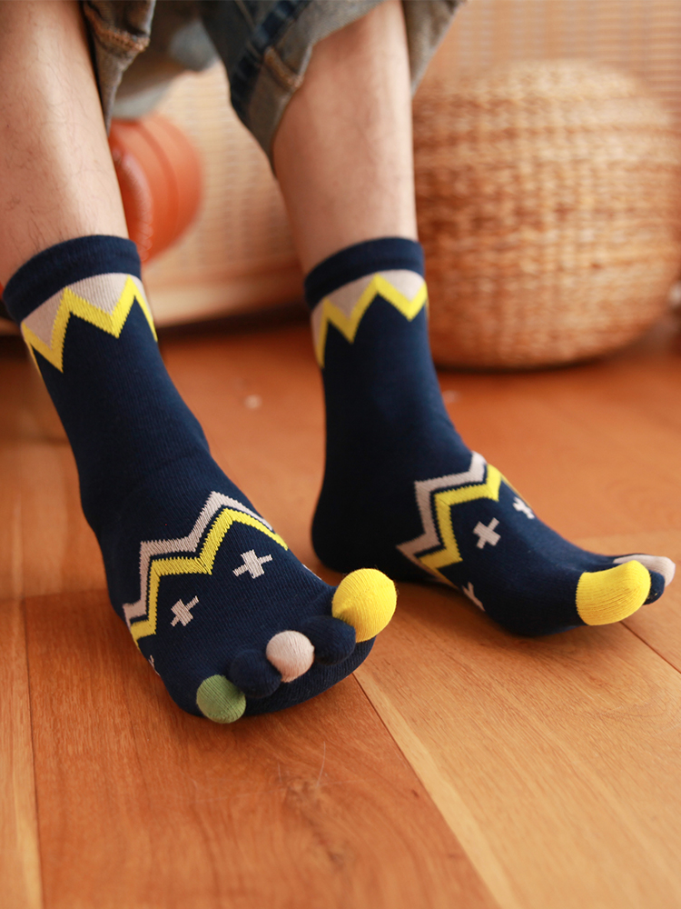 5 Pairs Four-season Pure Cotto - Toe Sock Split บทวิจารณ์และราคา