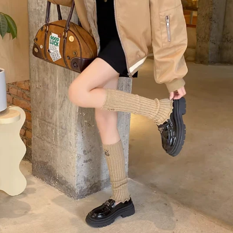 Fashion Wide Stripe Slouchy Mi - Boot Sock Slouchy บทวิจารณ์และราคา