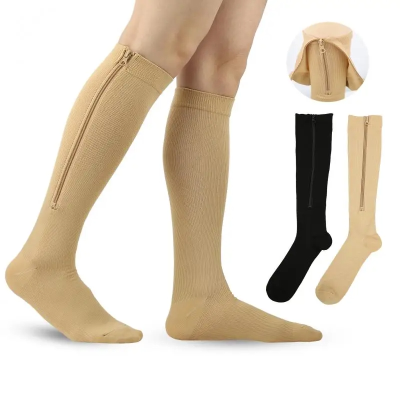 1 Pair Medical Zipper Compress - Compression Sock Medical บทวิจารณ์และราคา