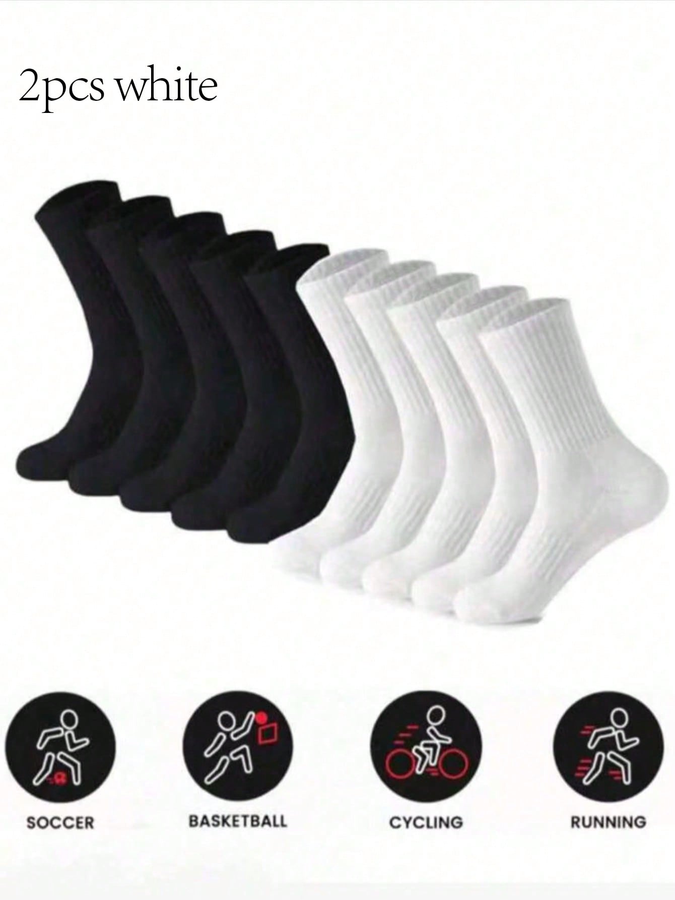 Women's Running Socks Pack, Bl - Cotton Crew Sock Pack บทวิจารณ์และราคา
