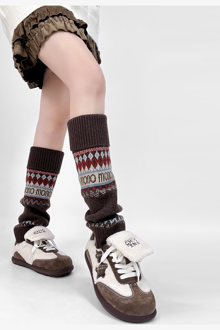 New Women's Knitted Leg Warmer - Boot Sock Slouchy บทวิจารณ์และราคา