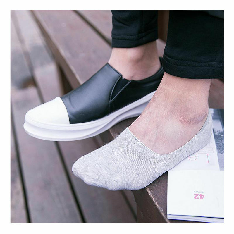 1/5 Pairs Men Cotton Socks Sum - Invisibility Sock Loafer บทวิจารณ์และราคา