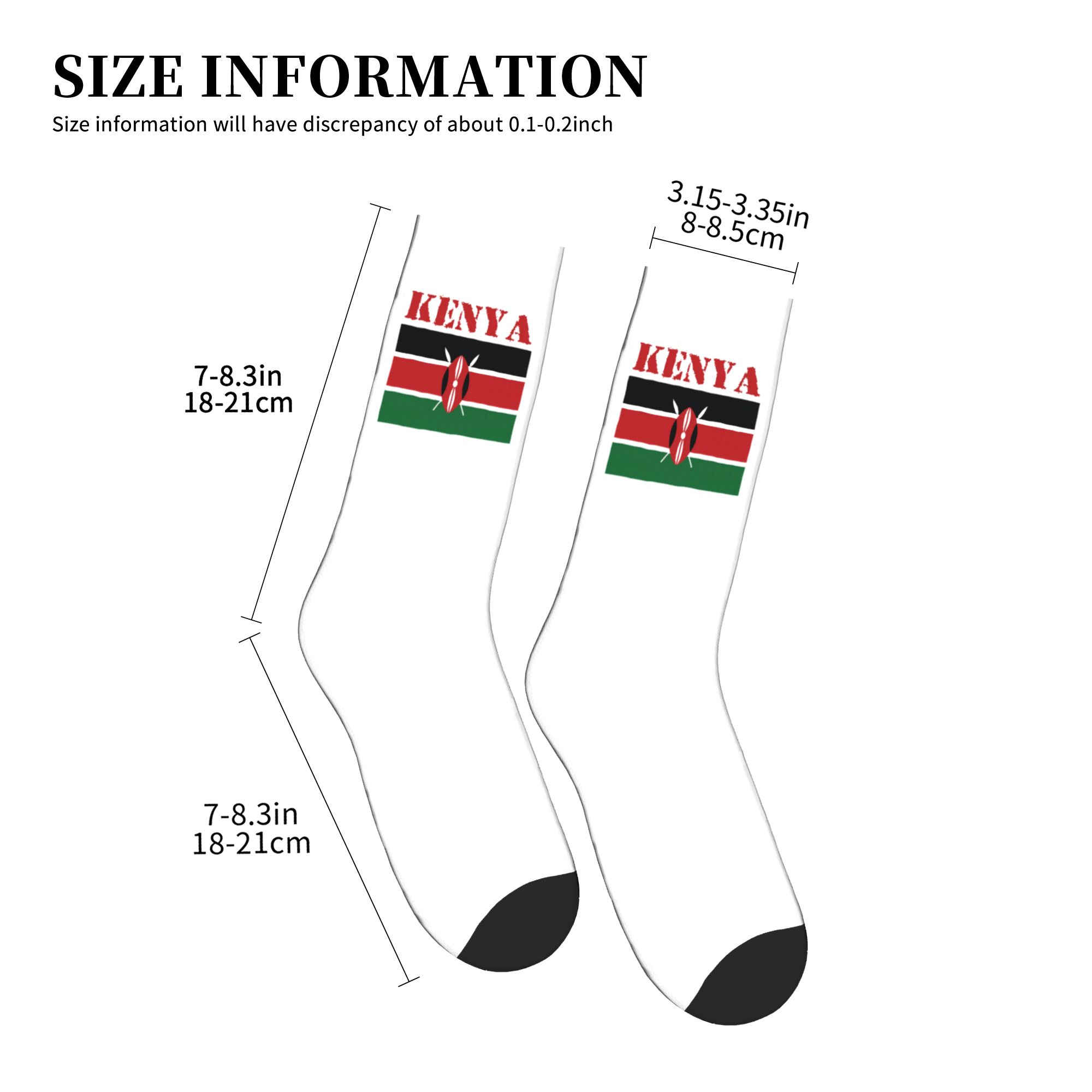 Kenya Flag Dress Socks Men's W - Dress Sock Men บทวิจารณ์และราคา