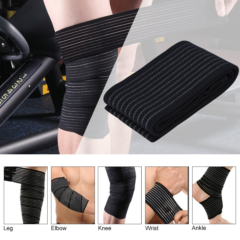 1PCS 40-300cm Compression Band - Compression Sleeve Calf บทวิจารณ์และราคา