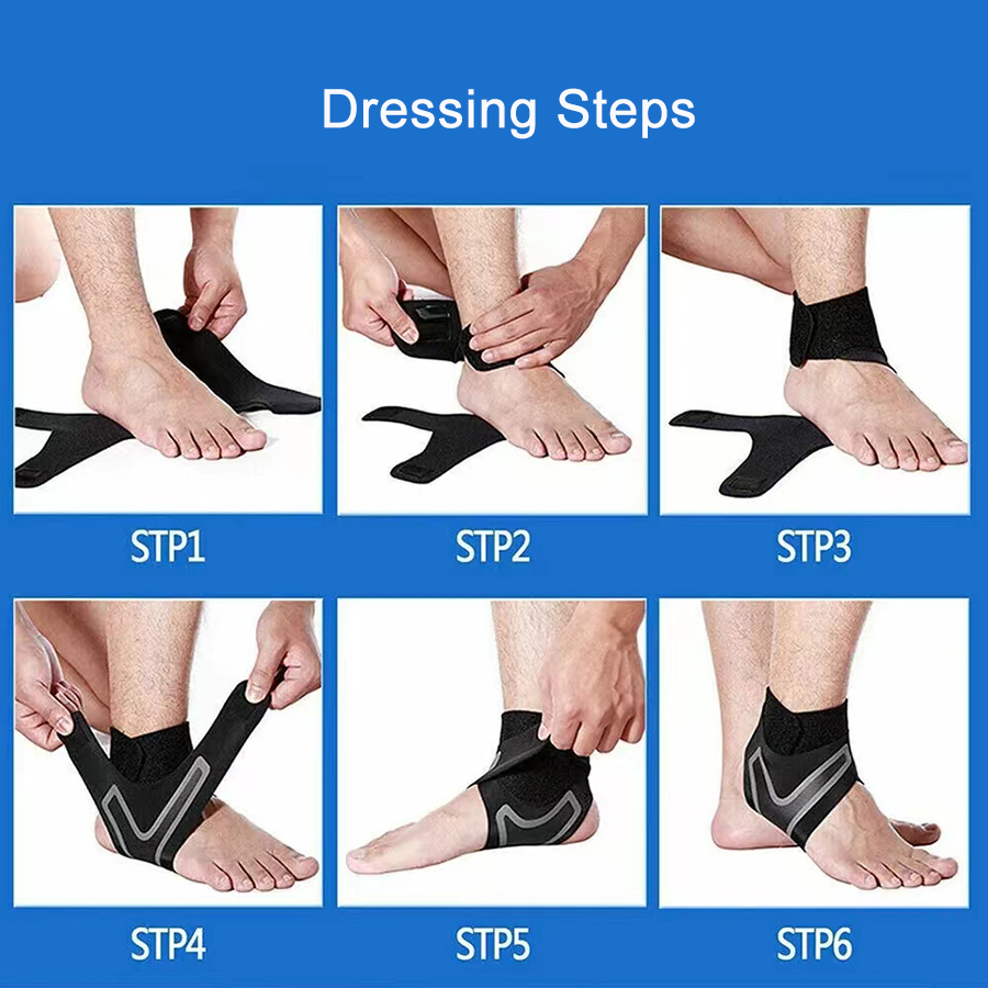 1 Pc Ankle Brace Support Compr - Ankle Brace Sock บทวิจารณ์และราคา
