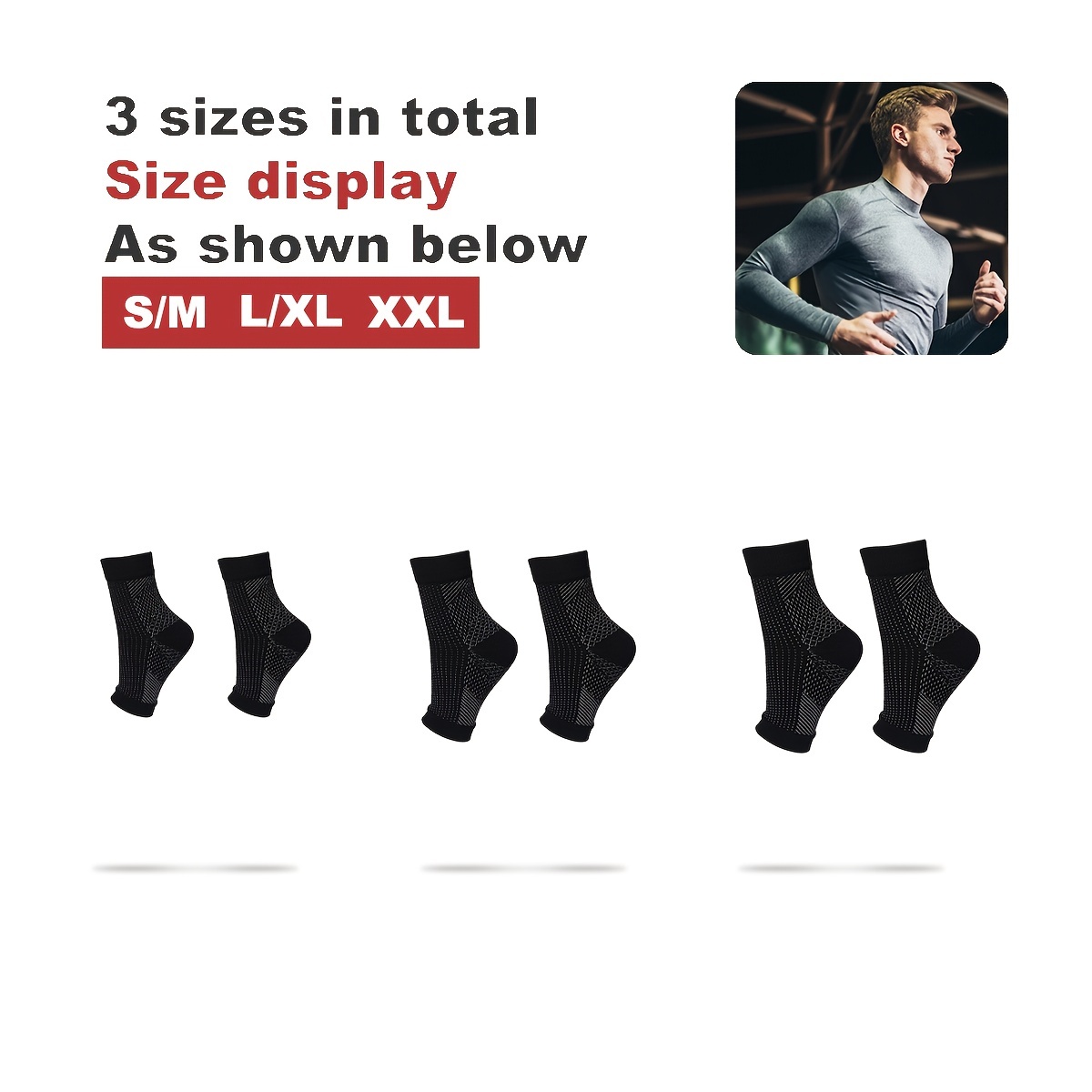Ankle Support Socks Breathable - Ankle Brace Sock บทวิจารณ์และราคา