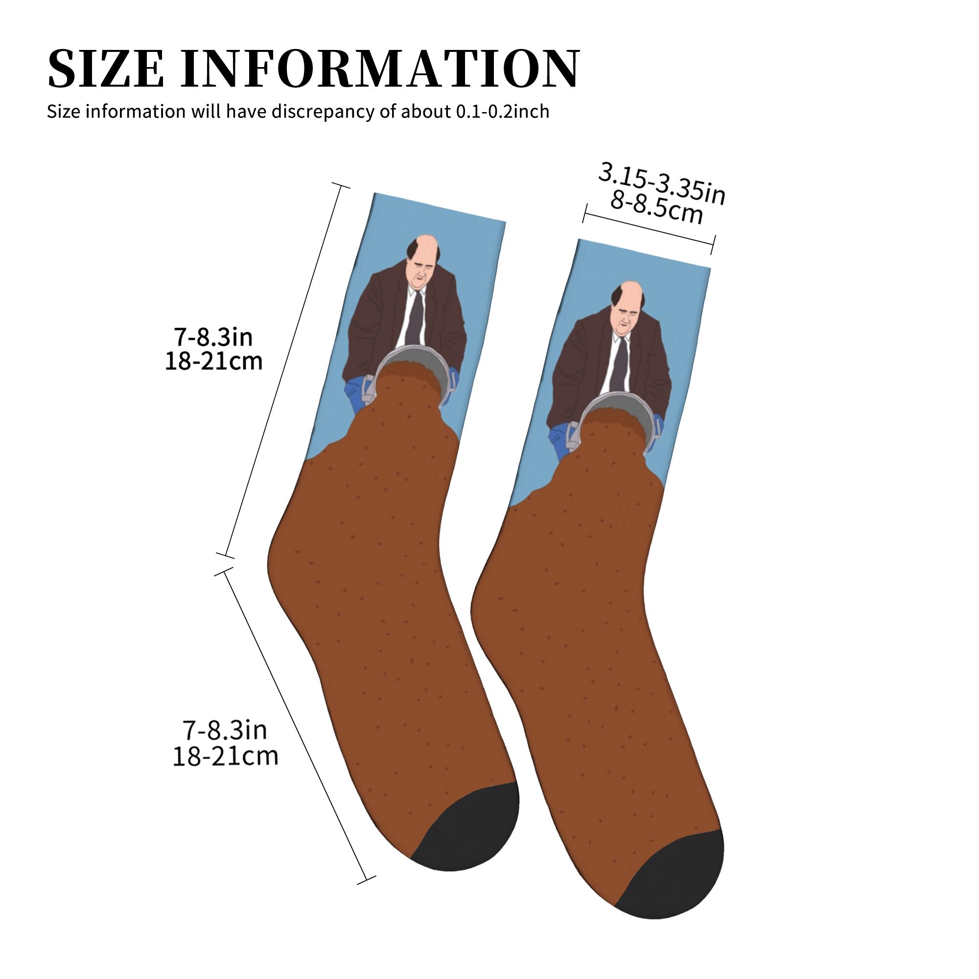 TV Show The Office Kevin's Fam - Dress Sock Men บทวิจารณ์และราคา