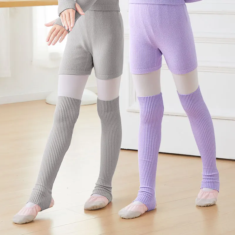 Kids Ballet Leg Warmers, Girls - Thermal Sock Winter บทวิจารณ์และราคา