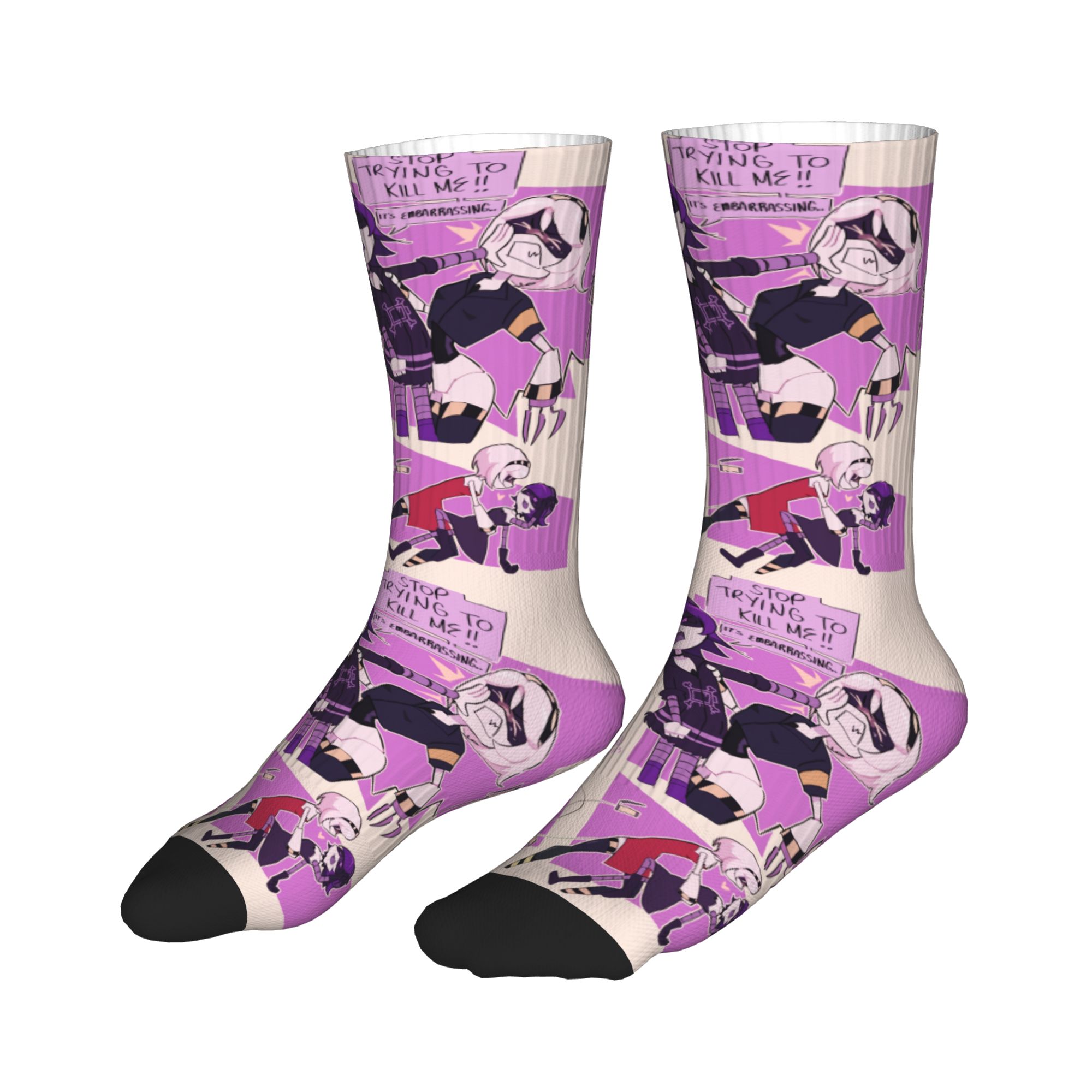 Murder Drones Collage Dress So - Dress Sock Men บทวิจารณ์และราคา