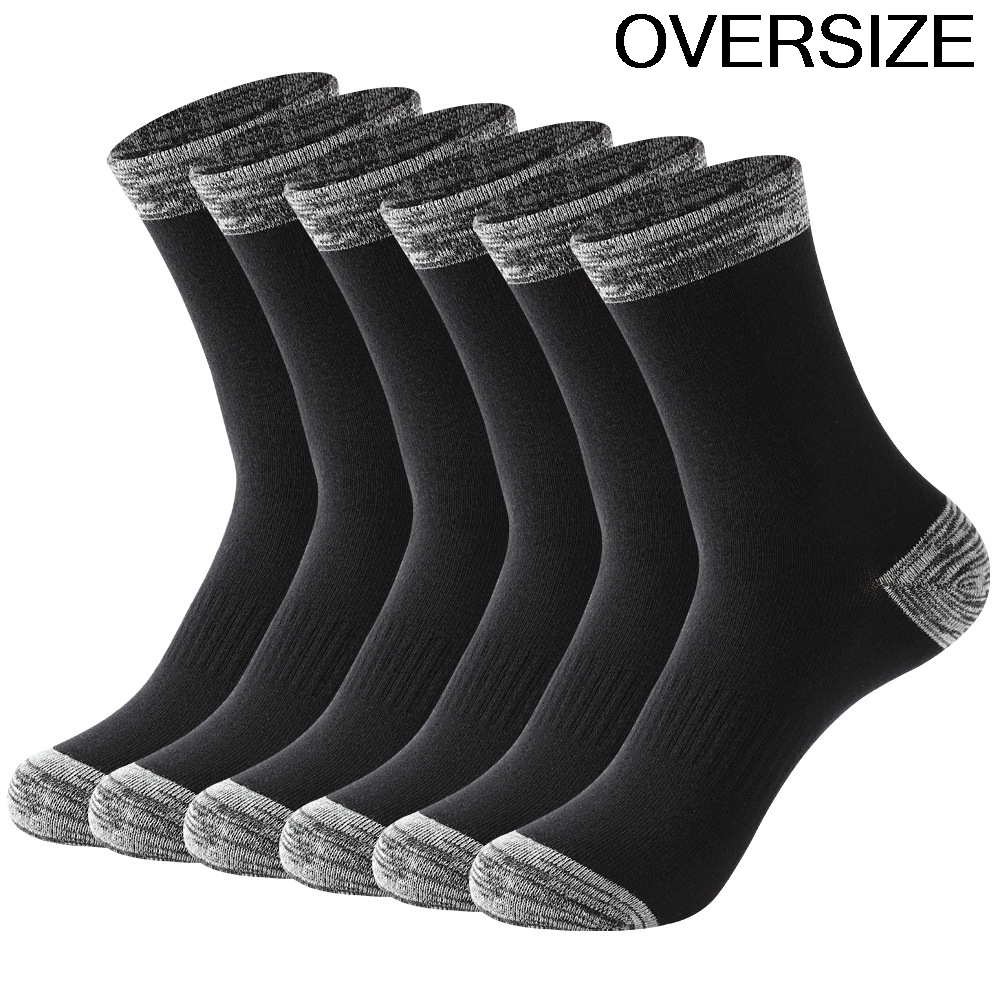1/5 Pairs Men's Socks Pack Ove - Cotton Crew Sock Pack บทวิจารณ์และราคา