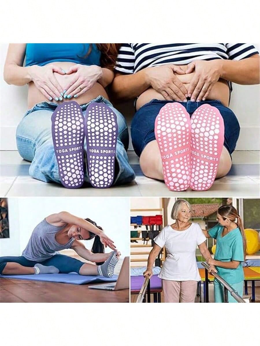 1 Pairs Women's Grip Socks, No - Grip Sock Yoga บทวิจารณ์และราคา