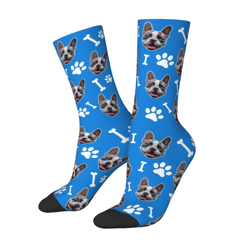 Novelty Men's Custom Dog Dress - Dress Sock Men บทวิจารณ์และราคา