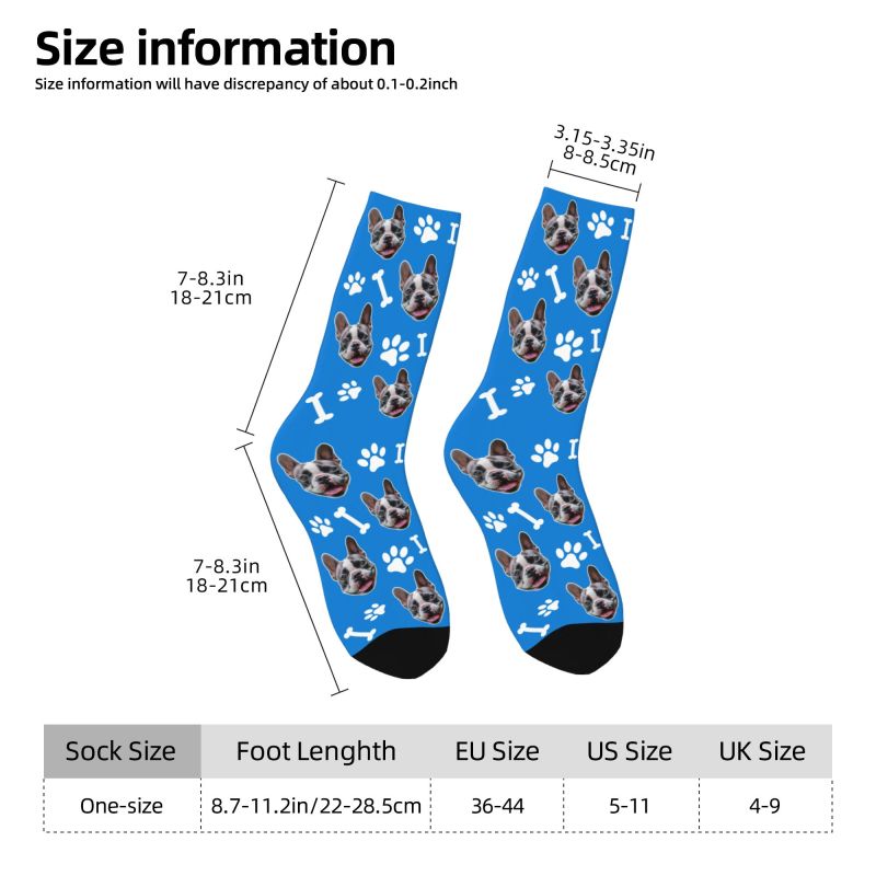 Novelty Men's Custom Dog Dress - Dress Sock Men บทวิจารณ์และราคา