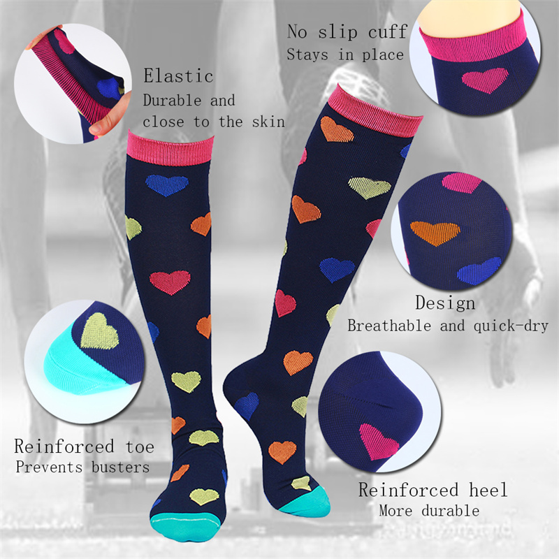 S-XXL 3 Pairs Free Shipping Nu - Compression Sock Medical บทวิจารณ์และราคา