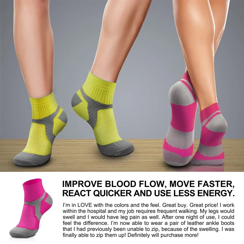 1 Pair Sports Compression Sock - Compression Sock Medical บทวิจารณ์และราคา
