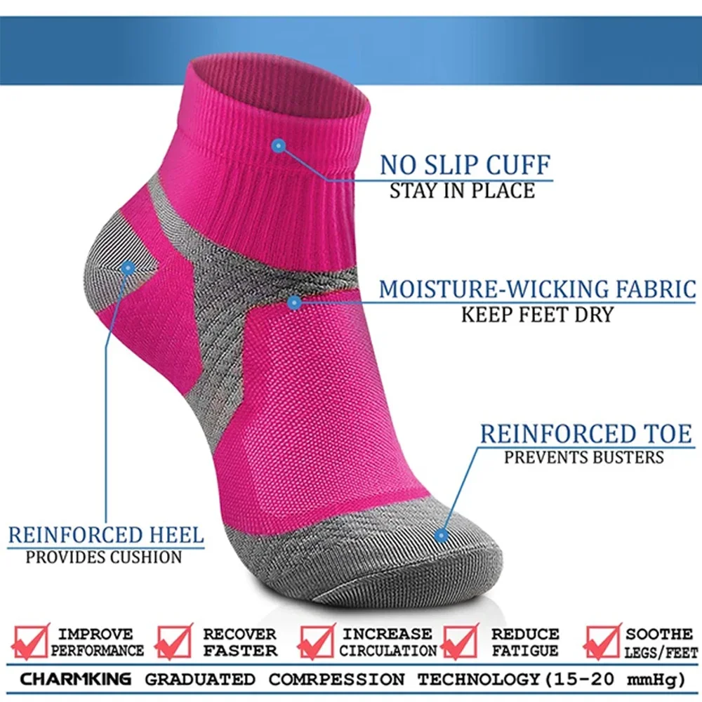 1 Pair Sports Compression Sock - Compression Sock Medical บทวิจารณ์และราคา