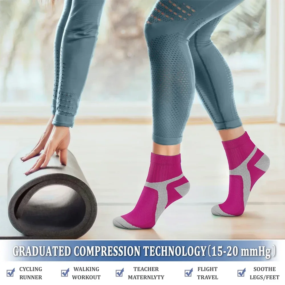 1 Pair Sports Compression Sock - Compression Sock Medical บทวิจารณ์และราคา