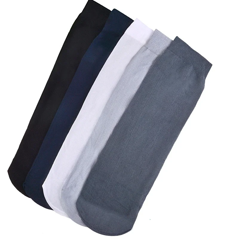 10Pairs Men Socks Summer Ultra - Silk Sock Bamboo บทวิจารณ์และราคา