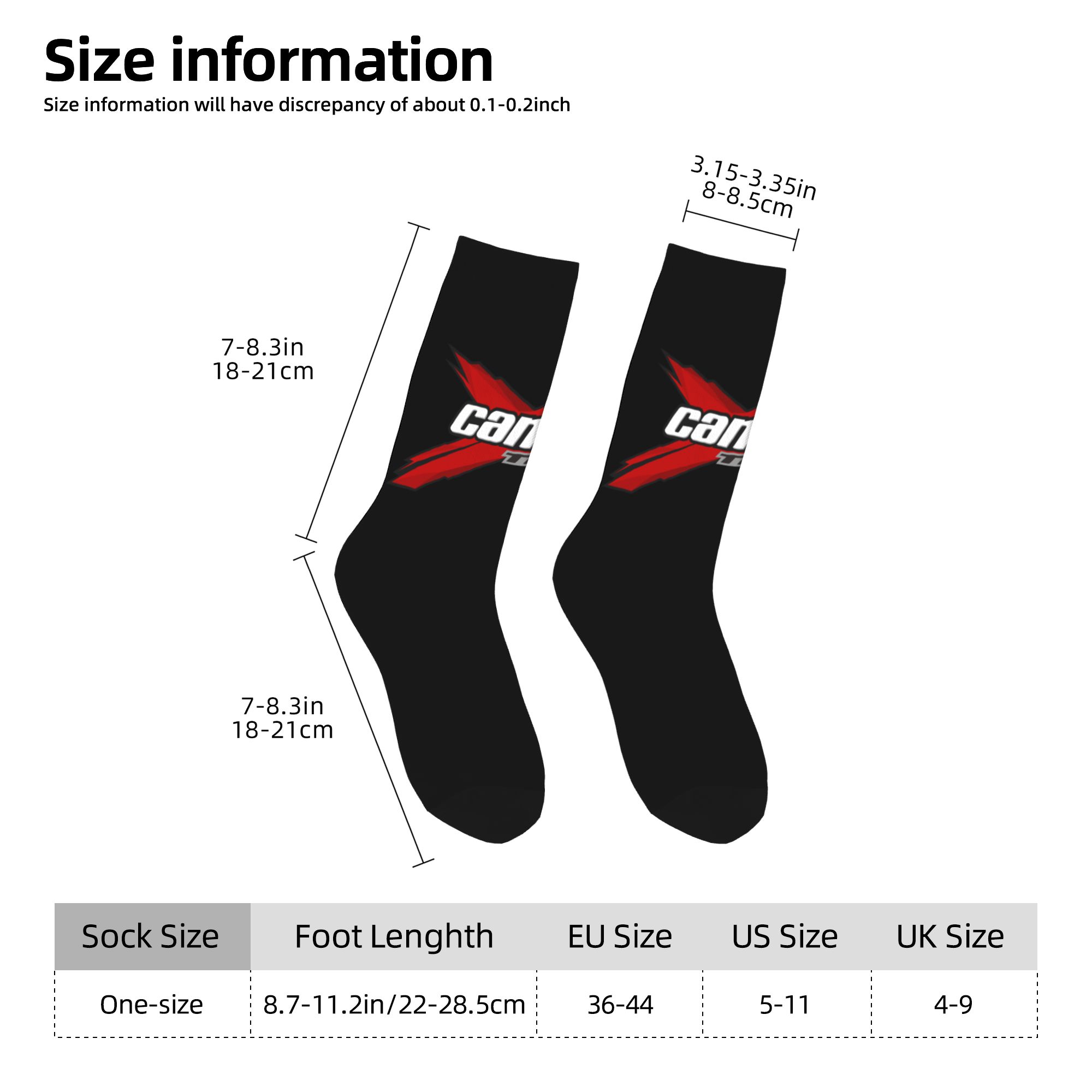 Custom Can-Am Mens Crew Socks  - Dress Sock Men บทวิจารณ์และราคา