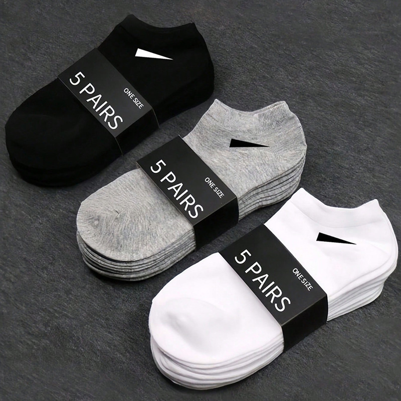 10/20 Pairs Men Women's Low-Cu - Ankle Sock Low Cut บทวิจารณ์และราคา