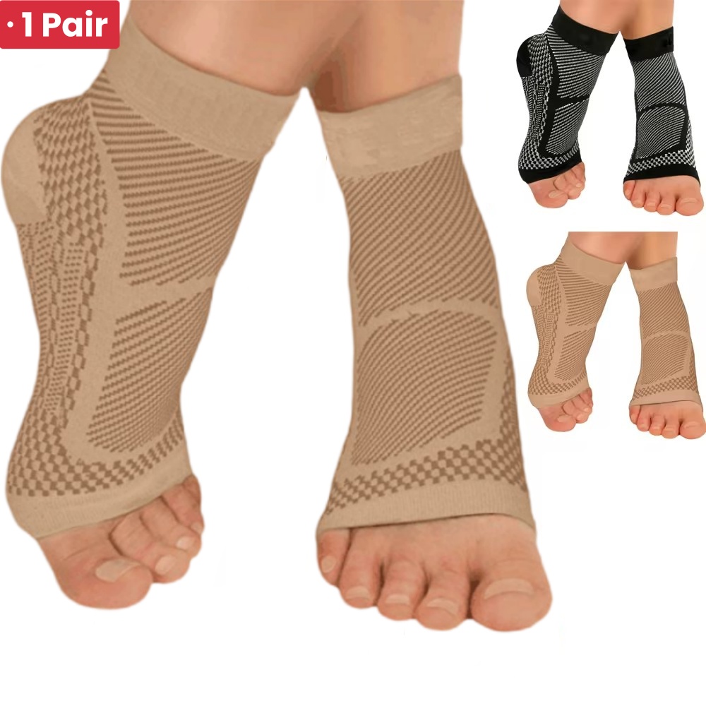 1Pair Sports Ankle Support Bra - Compression Sleeve Calf บทวิจารณ์และราคา
