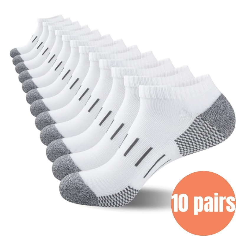 10 Pairs Men's Ankle Socks Hee - Ankle Sock Low Cut บทวิจารณ์และราคา