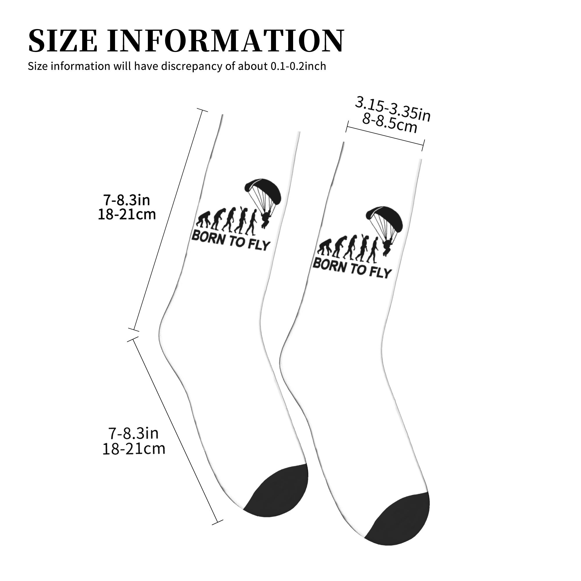 Funny Mens Evolution Skydiving - Dress Sock Men บทวิจารณ์และราคา
