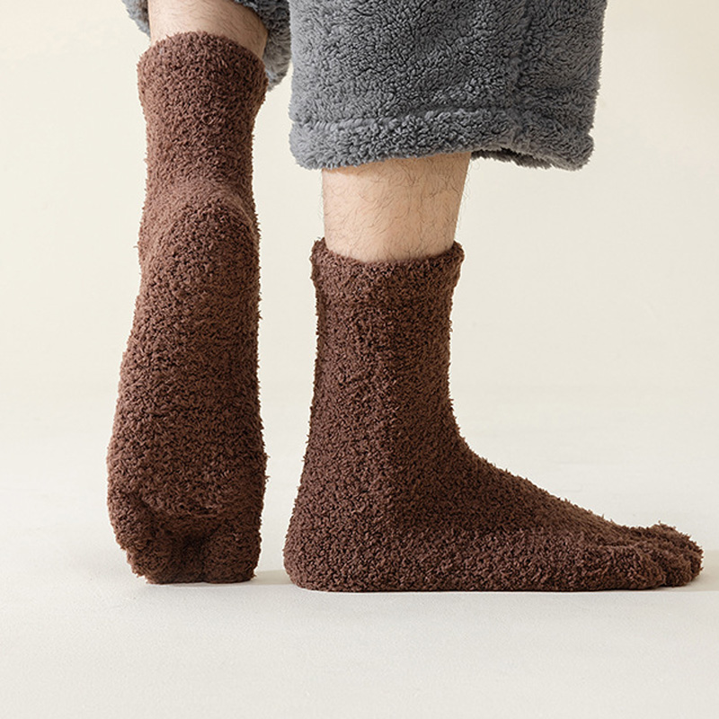 1/5 Pairs Mans Thermal Toe Soc - Thermal Sock Winter บทวิจารณ์และราคา