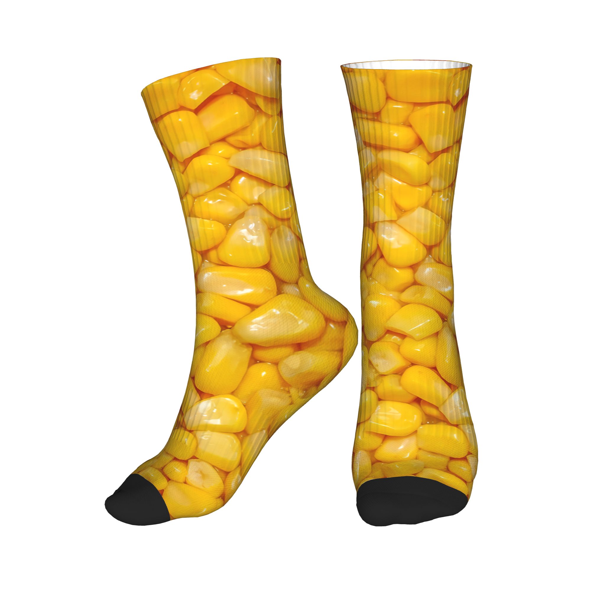 It's Corn Yellow Corn Kernels  - Dress Sock Men บทวิจารณ์และราคา