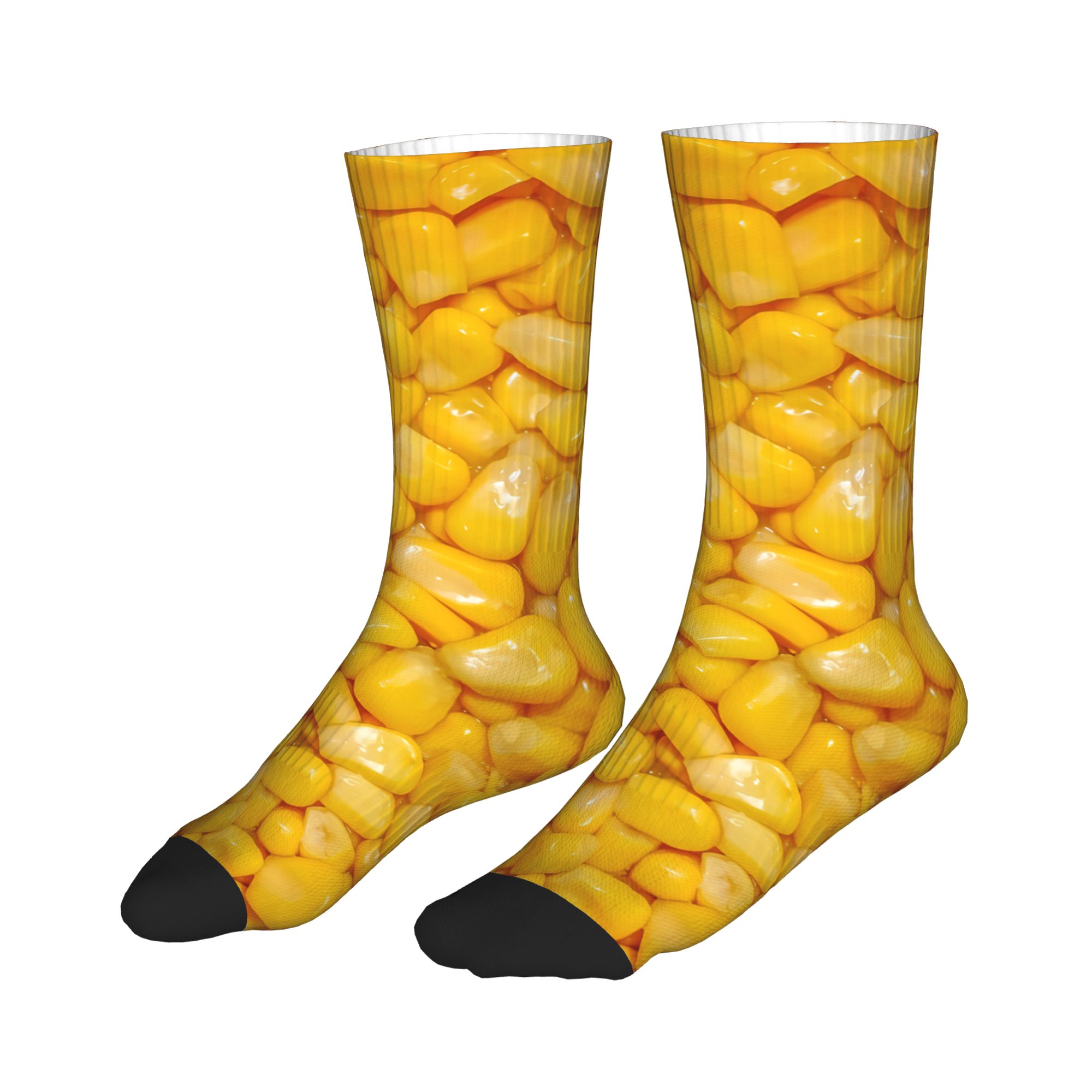 It's Corn Yellow Corn Kernels  - Dress Sock Men บทวิจารณ์และราคา